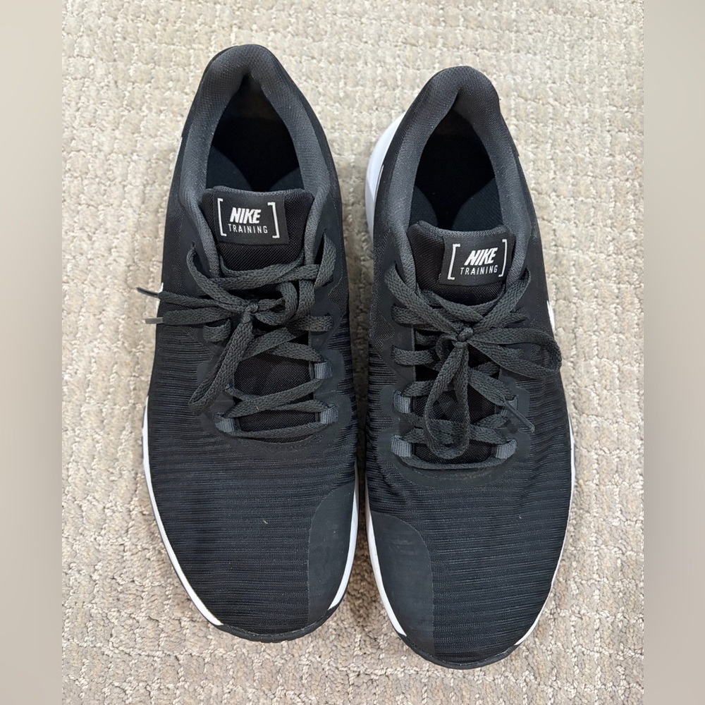 Nike Black and White Athletic Shoes